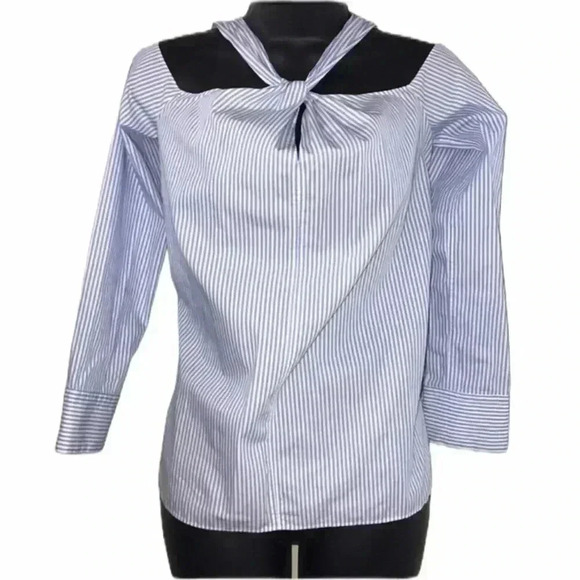 Rag & Bone Striped Blouse NWT Size S—WB01 - Picture 2 of 6